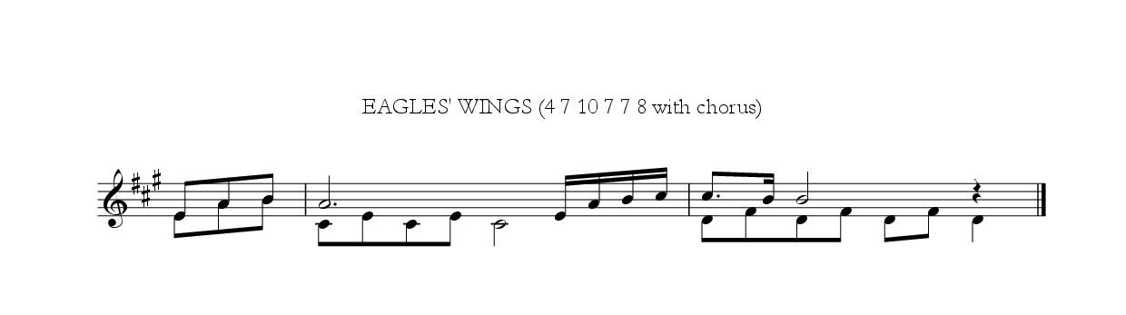 Eagles' wings