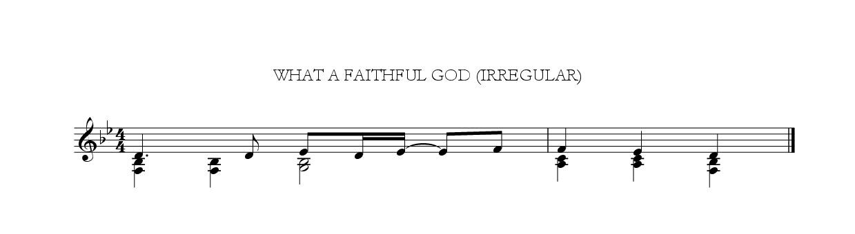 What a faithful God