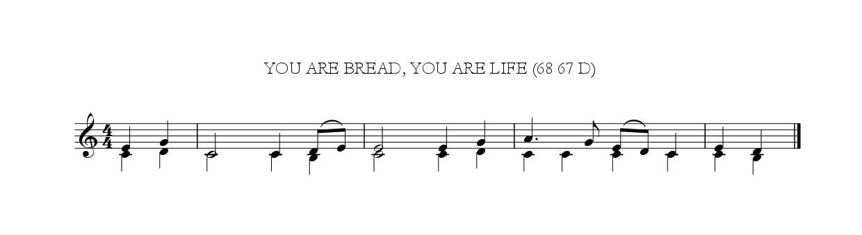 You are bread, you are life