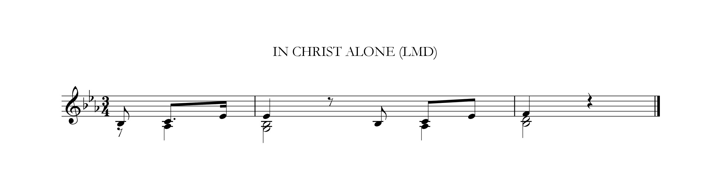 In Christ Alone