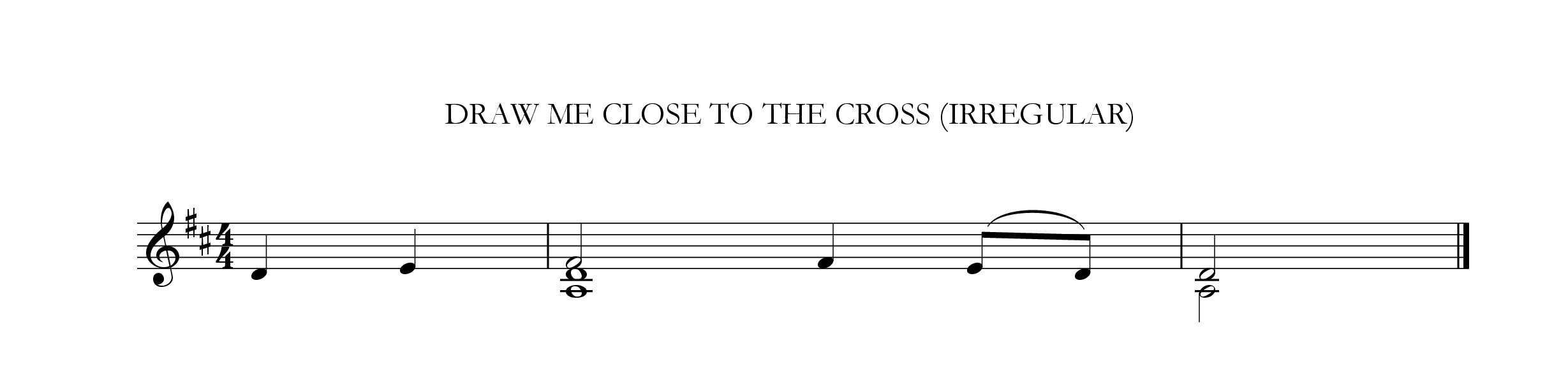 Draw me close to the cross