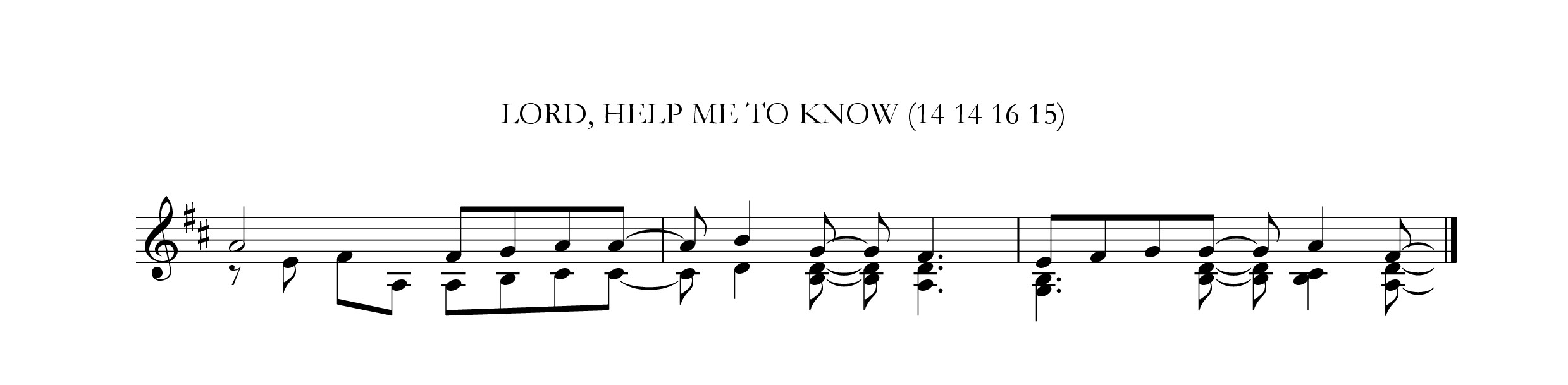 Lord, help me to know your presence
