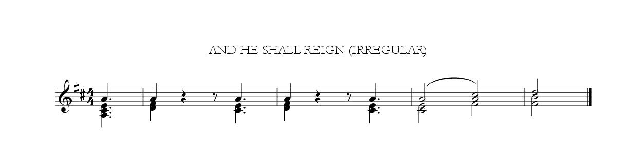 And he shall reign