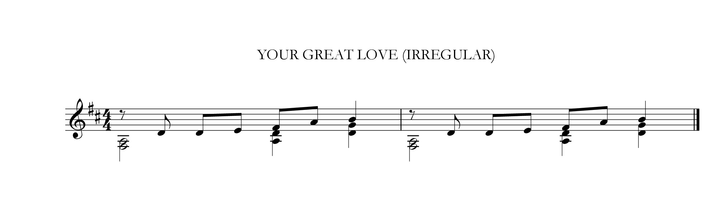 Your great love