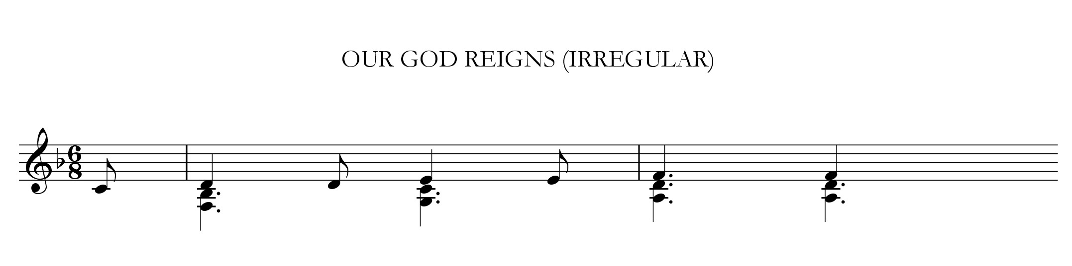 Our God reigns