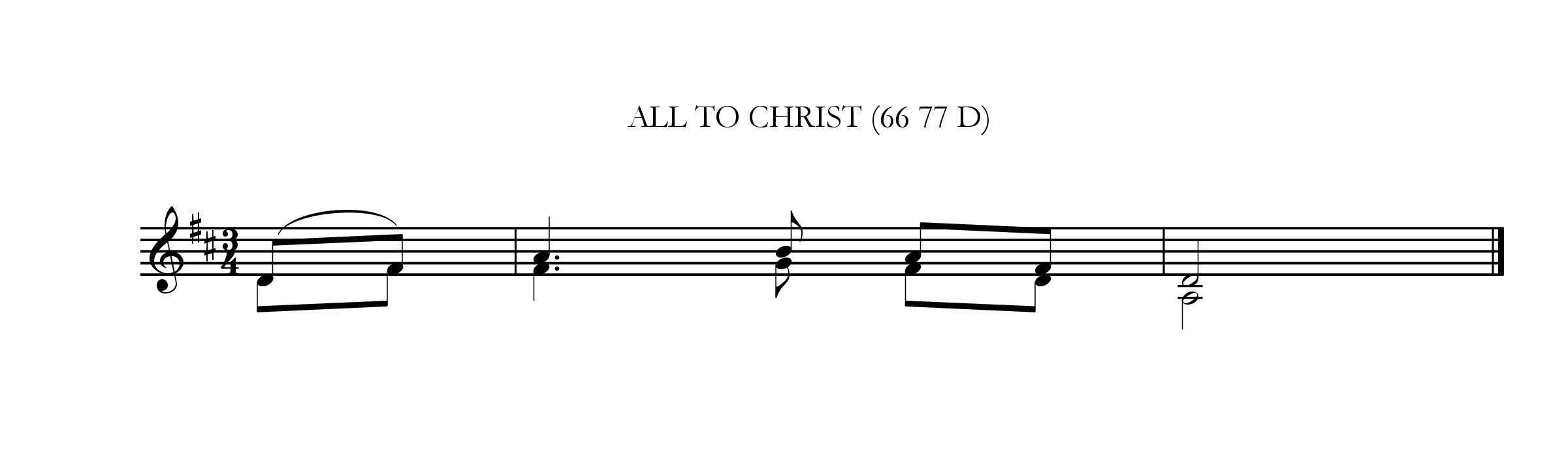 All to Christ