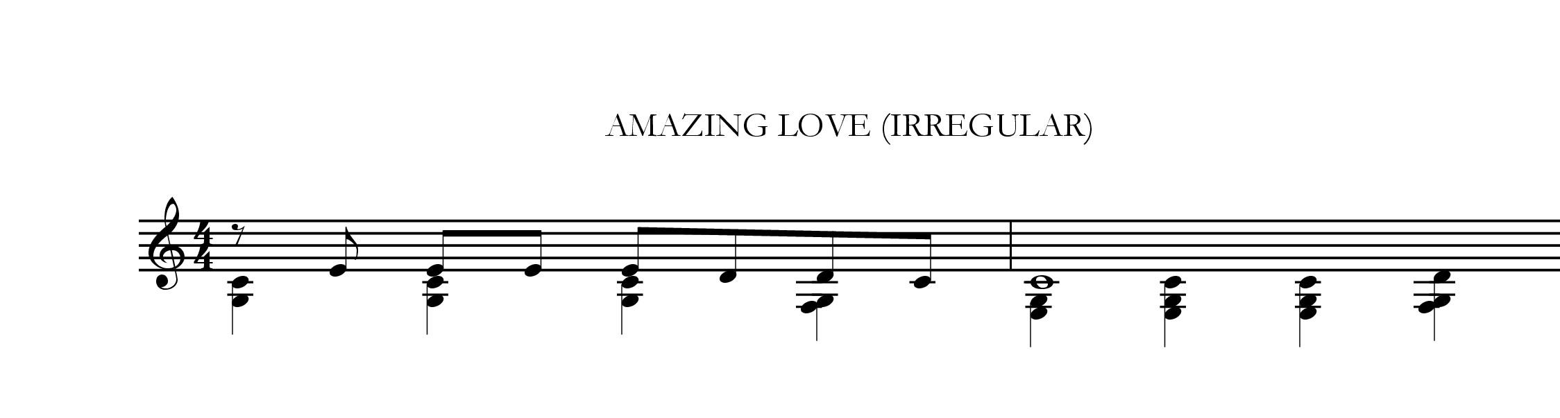 Amazing love
