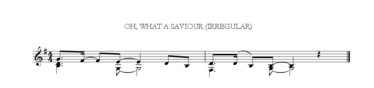 Oh, what a Saviour