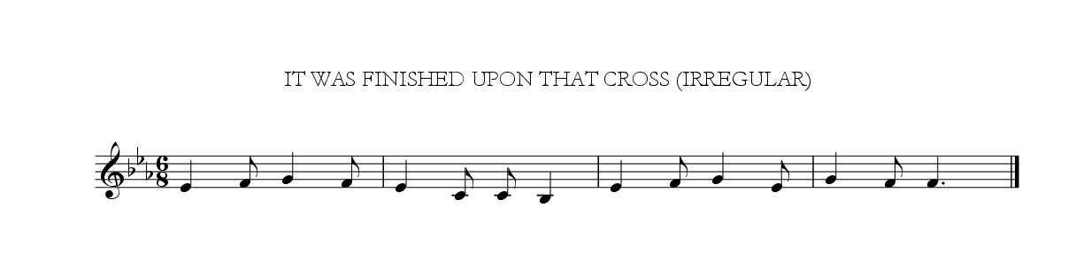 It was finished upon that cross
